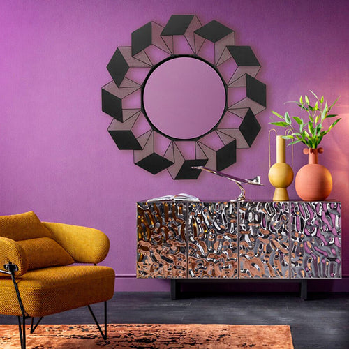 Kare Design Spiegel Cubes Ø104cm