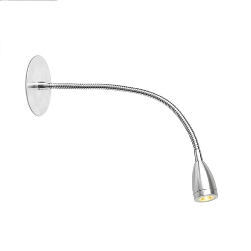 Faro Loke-3 - LED Indoor Wandlamp Leeslamp Chroom