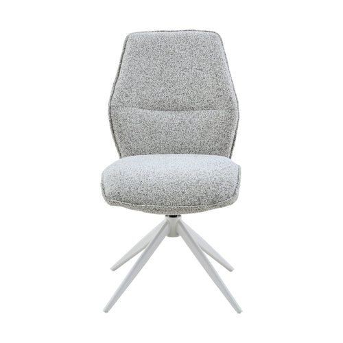 Starfurn eetkamerstoel Hera - grijs - 63x63x83cm - Set van 2