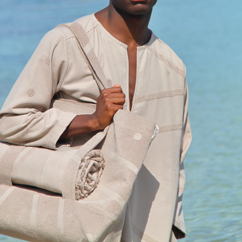 WAY strandtassen - Stone