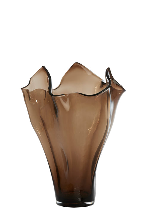 Light & Living vaas AIORA - Ø42x53cm - bruin - vtwonen shop