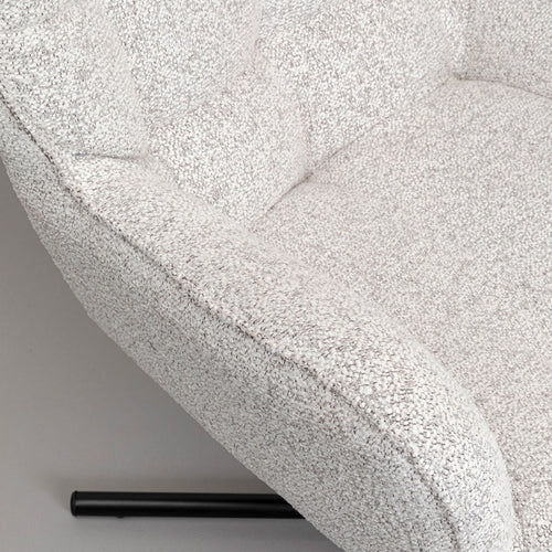 Kare Design Draaifauteuil Oscar grijs - vtwonen shop