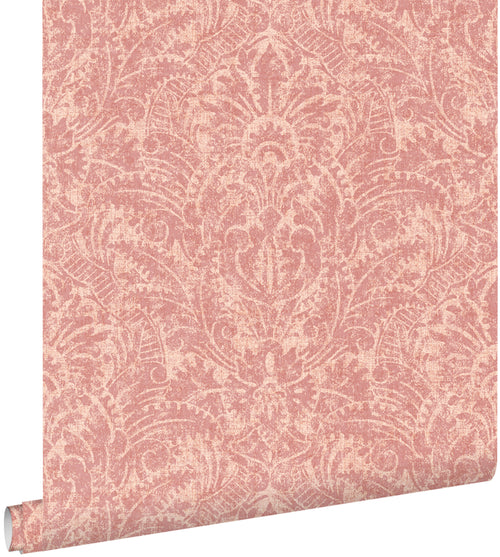 ESTAhome behang ornamenten roze - 50 x 900 cm - 131619 - vtwonen shop