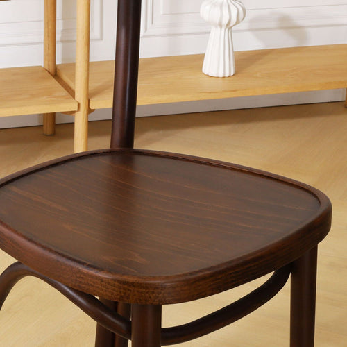 Fameg Musa Houten Bistrostoel Walnoot - vtwonen shop