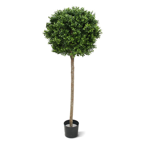 Maxifleur Buxus bol op stam kunstplant 140cm - UV bestendig