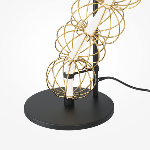 Maytoni - Vloerlamp Golden Cage - Goud - vtwonen shop