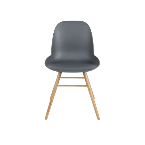 Zuiver Albert Kuip Eetkamerstoelen Donkergrijs - Set van 2 - vtwonen shop