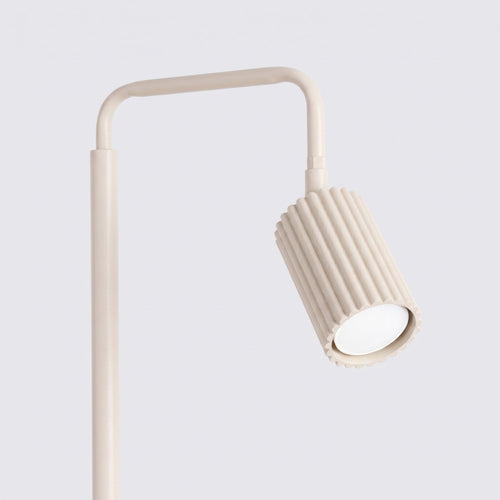 Sollux Lighting Vloerlamp KARBON 1 beige - 30x30x160cm
