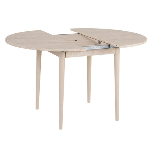 Calicosy - Ronde uitschuifbare eettafel KLARA - 100x100x75 cm