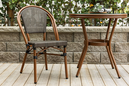 Rebellenclub Bistrostoel Bonn - Set van 2 - Zwart - vtwonen shop