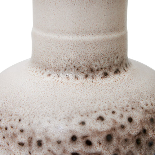 HKLIVING lampvoet Grand – glazuur – bruin