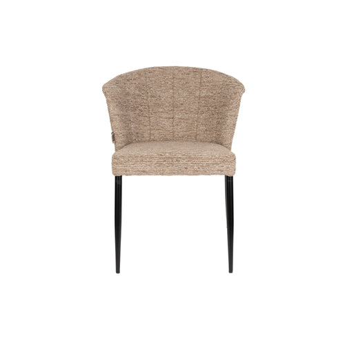 Dutchbone Georgia Eetkamerstoelen Bruin - Set van 2