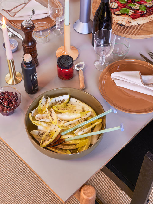 Hübsch saladebestek Crave - glas - 7x1xh28cm - vtwonen shop