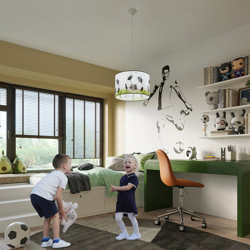 Sollux Lighting Hanglamp VOETBAL C 40 - 40x40x82cm