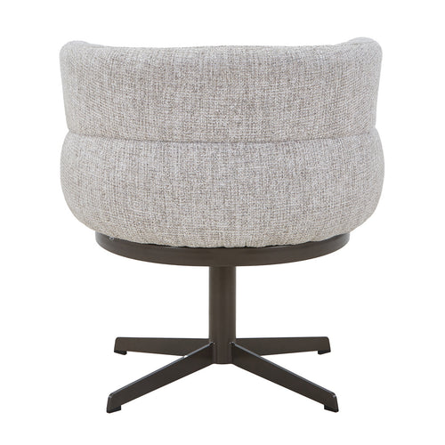 DÉJA Living Eetkamerstoel Maribel - Beige/Brons - Draaibaar - vtwonen shop