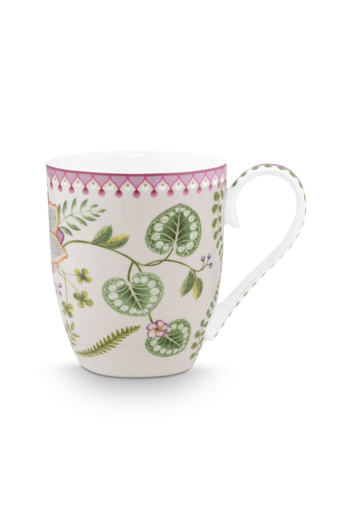 Pip Studio - XL Mokken - Lily & Lotus - Off White - Set van 6