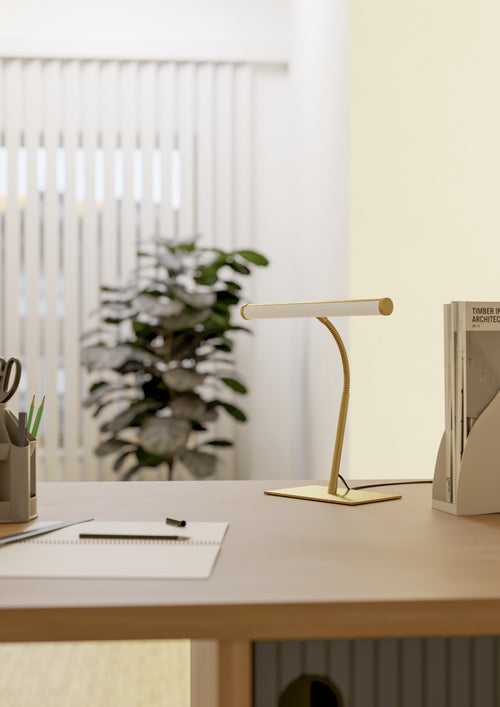 EGLO tafellamp Riccione - 39.5 cm - goud