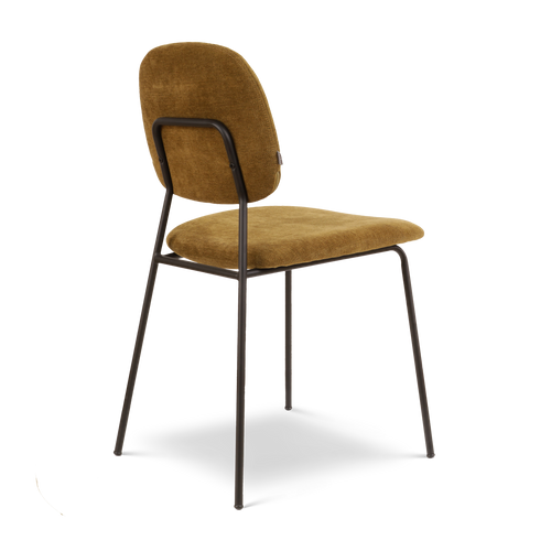 Nolon Jasmijn Eetkamerstoel Mosgroen - Zwart - vtwonen shop