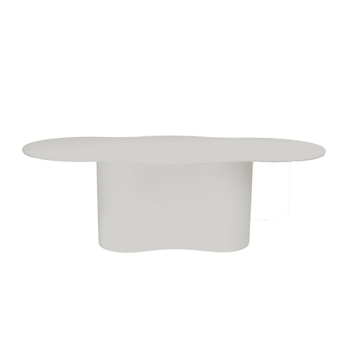 Giga Meubel Eettafel Jessie Off-White – Organisch – Eco Composiet – 180x110x77cm