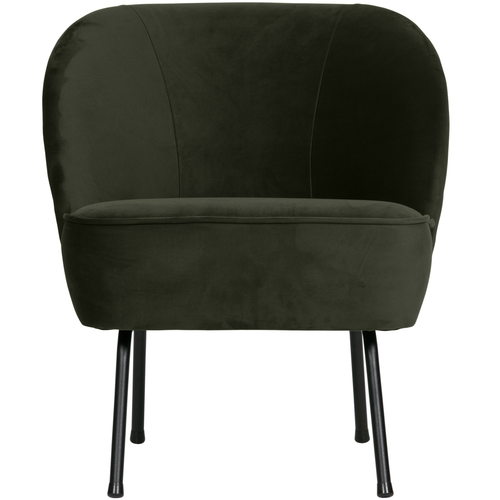 BePureHome fauteuil Vogue - Fluweel - Donkergroen - 69x57x70 - vtwonen shop