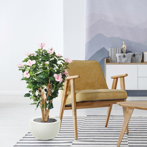 Maxifleur Hibiscus deluxe 100cm - roze