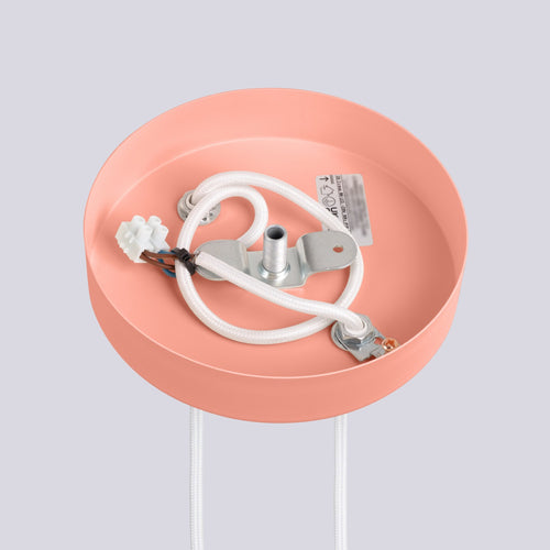 Sollux Lighting Hanglamp HALO 2P perzik - 15x15x120cm