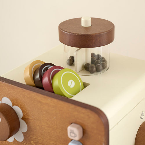 Petite Amélie Houten koffiemachine Noyer 17 dlg - vtwonen shop