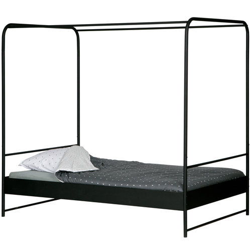 vtwonen hemelbed Bunk - Metaal - Zwart - 190x206x125 - vtwonen shop