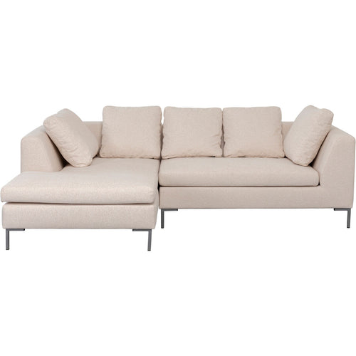 Kare Design Hoekbank Gianna 250cm links creme - vtwonen shop