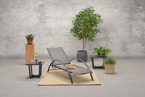 Limone ligbed - carbon black - antraciet - vtwonen shop