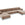 Cosmopolitan Design Panoramische bank Bali 7-zits, flueel, beige - 185x383x75cm