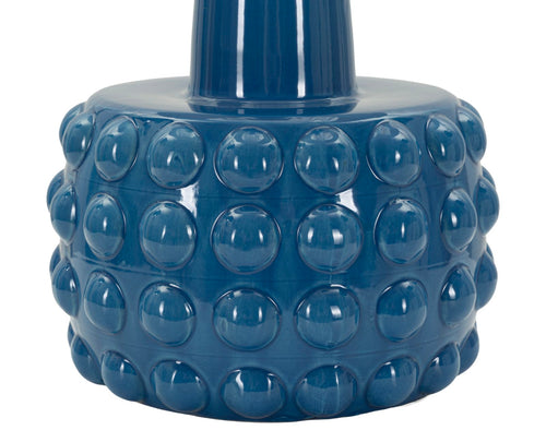 Mauro Ferretti tafellamp - Ø 30x51,5 cm - blauw/wit