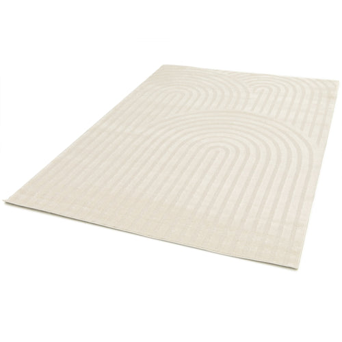 AFK Living vloerkleed Arcade - zeer zacht - beige - 120 x 170 cm