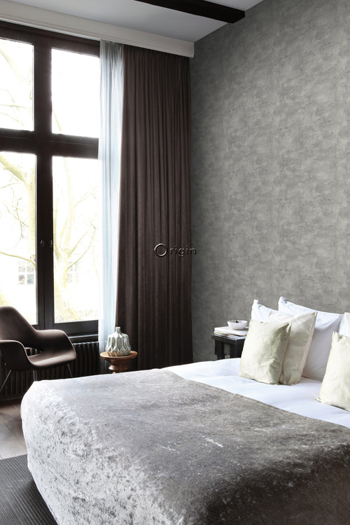 Origin Wallcoverings behang betonlook donkergrijs - 53 cm x 10,05 m - 347605 - vtwonen shop