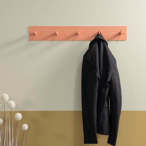 Spinder Design kapstok Leatherman 5 - Clay Terra - 5 haken - vtwonen shop