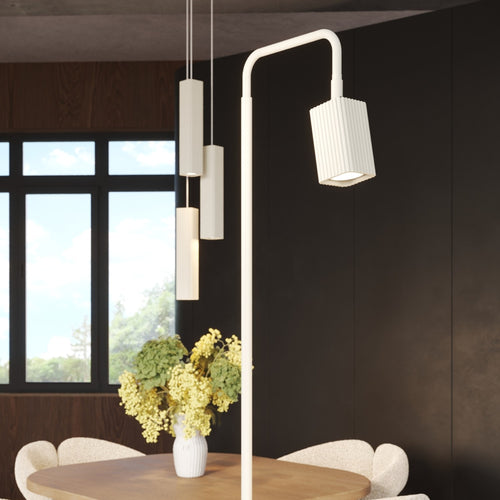 Sollux Lighting Hanglamp RAYO 3L beige - 45x6x98cm