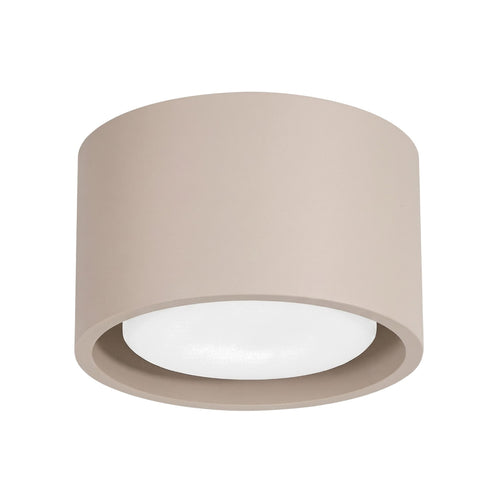 Sollux Lighting Plafondlamp MODO 1 taupe Gx53 - 10x10x6cm