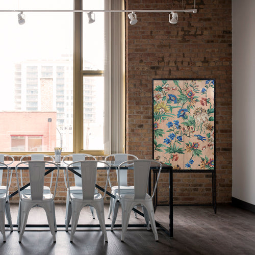 Kast dressoir met 2 deuren van MDF met bloemenpatroon - vtwonen shop