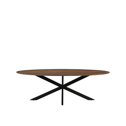 LABEL51 Eettafel James - Naturel Mangohout - 210x100x76cm - vtwonen shop