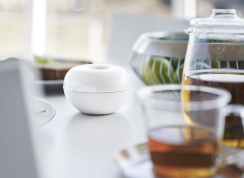 Yamazaki Keramische Luchtverfrisser Houder - Tower - Wit - vtwonen shop