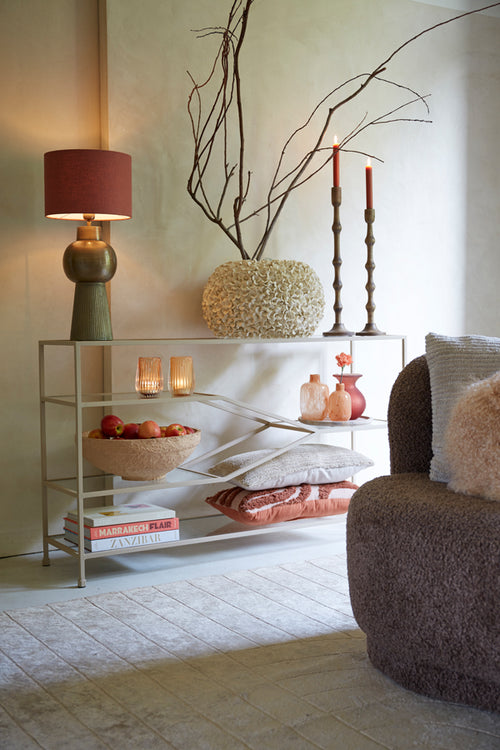 Light & Living vaas PHYLIA - Ø47.5x30cm - wit - vtwonen shop