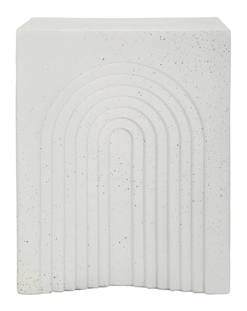 Mauro Ferretti bijzettafel - 40,5x40,5x50,5 cm - wit