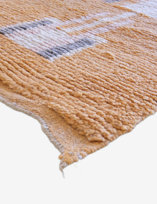 AFK Living vloerkleed Berber - handgemaakt - Wol - 77 x 375 cm