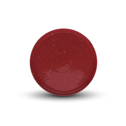 Ona - Plat bord 25cm burgundy Fika - Set van 4