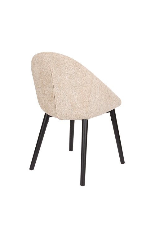 Dutchbone Fenna Eetkamerstoelen Beige - Set van 2 - vtwonen shop