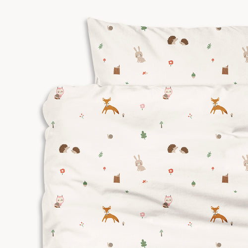 Petite Amélie Kinderbeddengoed WOODLAND 2 dlg