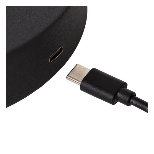 Lucide bureaulamp STIRLING - Geïntegreerde LED - Zwart - vtwonen shop