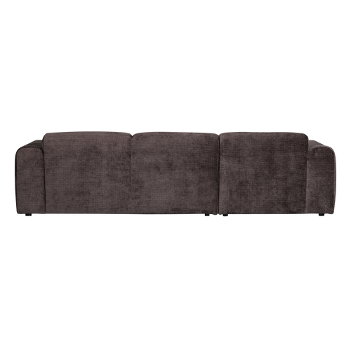 WOOOD chaise longue bank links Cloud - Chenille - Bruin - 80x280x165