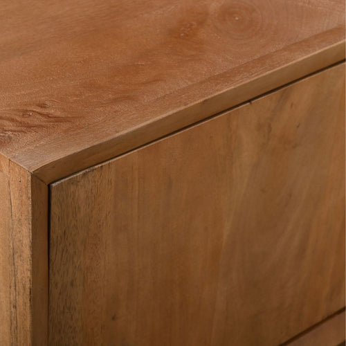 Giga Meubel Tv-meubel Juno - Mangohout - Lichtbruin - 200x40x55cm