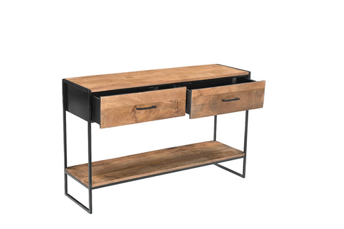 Livingfurn wandtafel Elin - 120cm - bruin